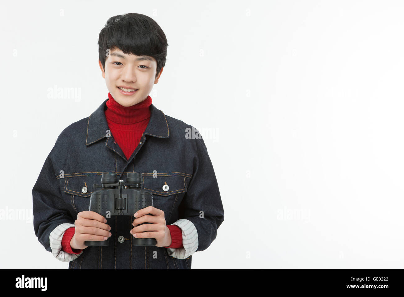 Boy smiling to camera hi-res stock photography and images - Alamy