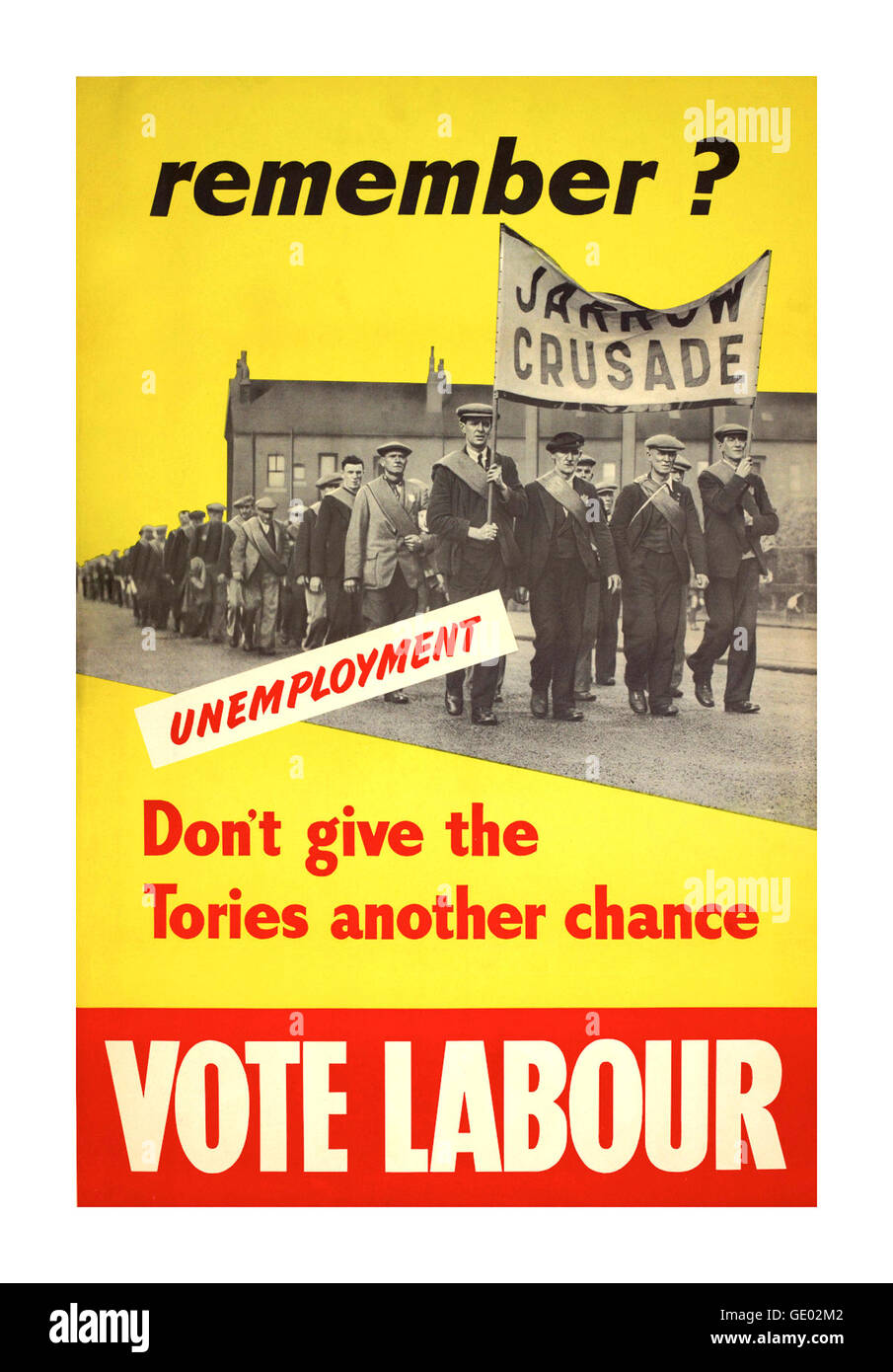 LABOUR PARTY POSTER 1950 Produced by The Labour Party for the 1950
