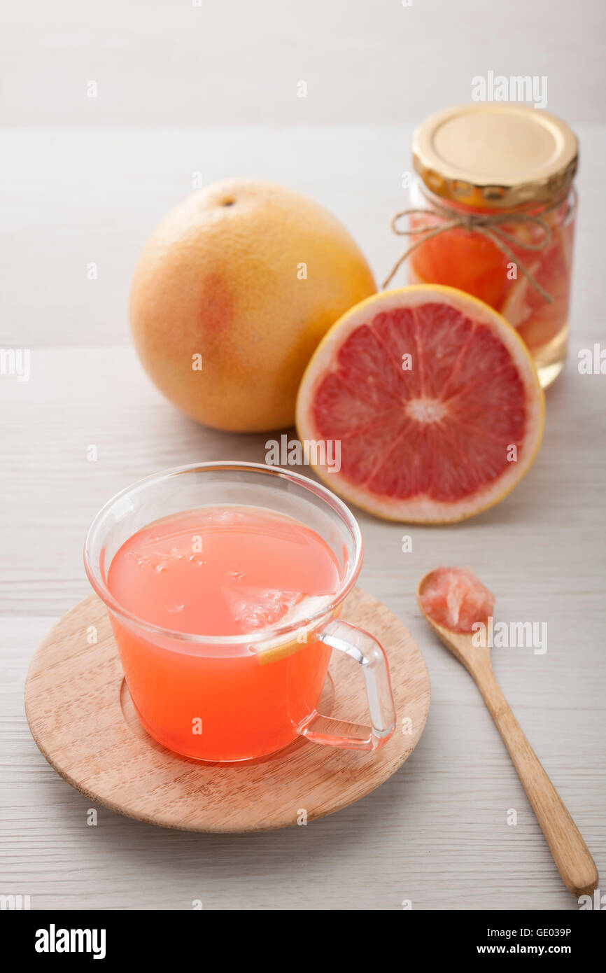 Healthy grapefruit tea Stock Photo Alamy
