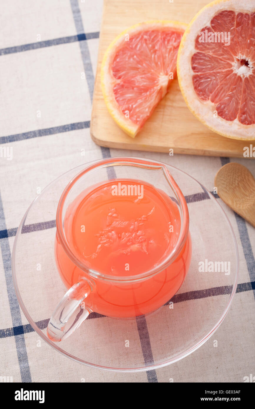Healthy grapefruit tea Stock Photo Alamy