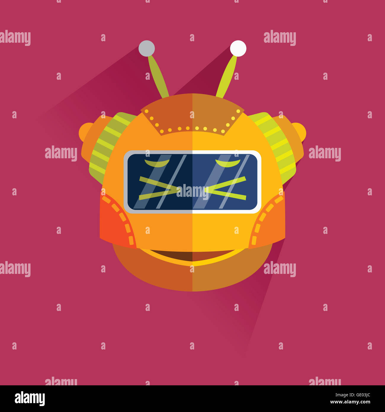 Download Yellow Robot Face High Resolution Stock Photography And Images Alamy PSD Mockup Templates