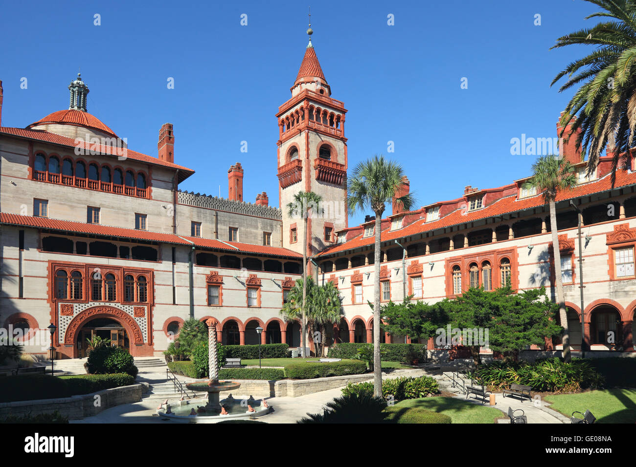 geography / travel, USA, Florida, St. Augustine, Flagler College