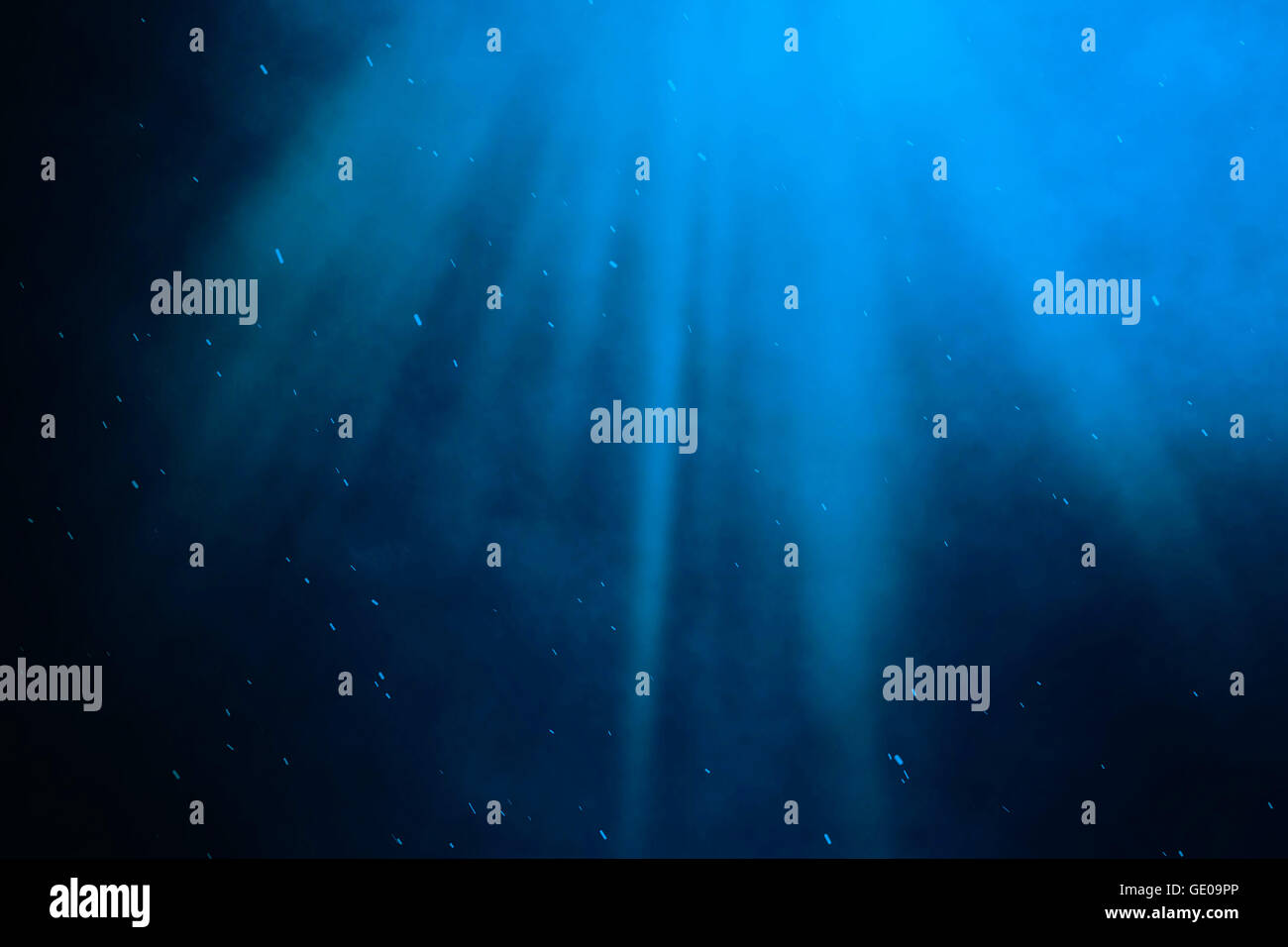 Ocean Rays Graphics Underwater sea, ocean with light rays. 3d illustration Stock Photo - Alamy