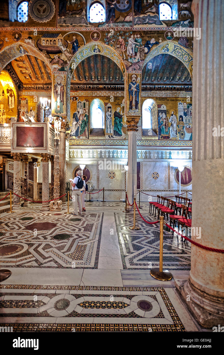 Italy Sicily Palermo Royal palace Palatine chapel Stock Photo Alamy
