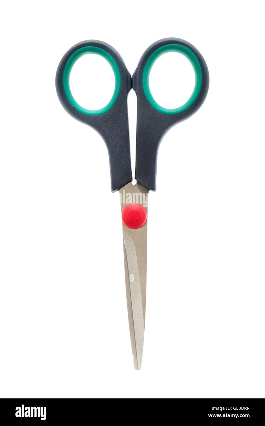 shears isolated on a white background Stock Photo