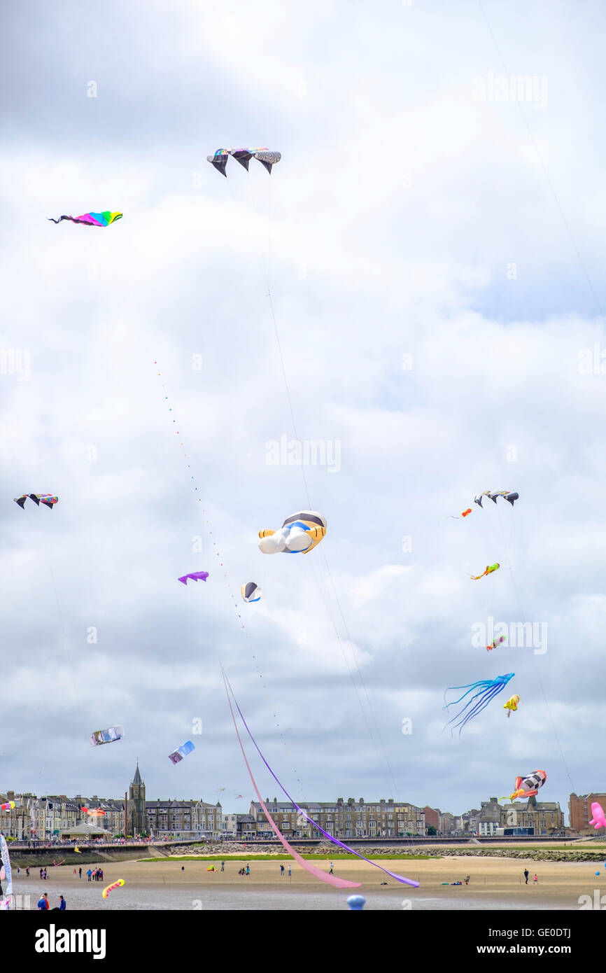 Morecambe Kite Festival Stock Photo Alamy