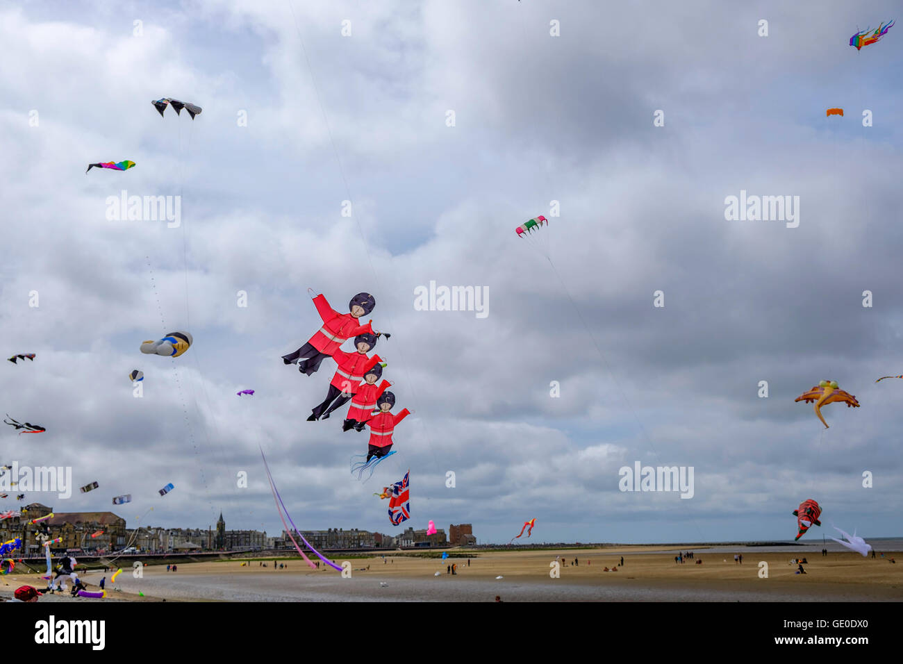 Morecambe Kite Festival Stock Photo Alamy