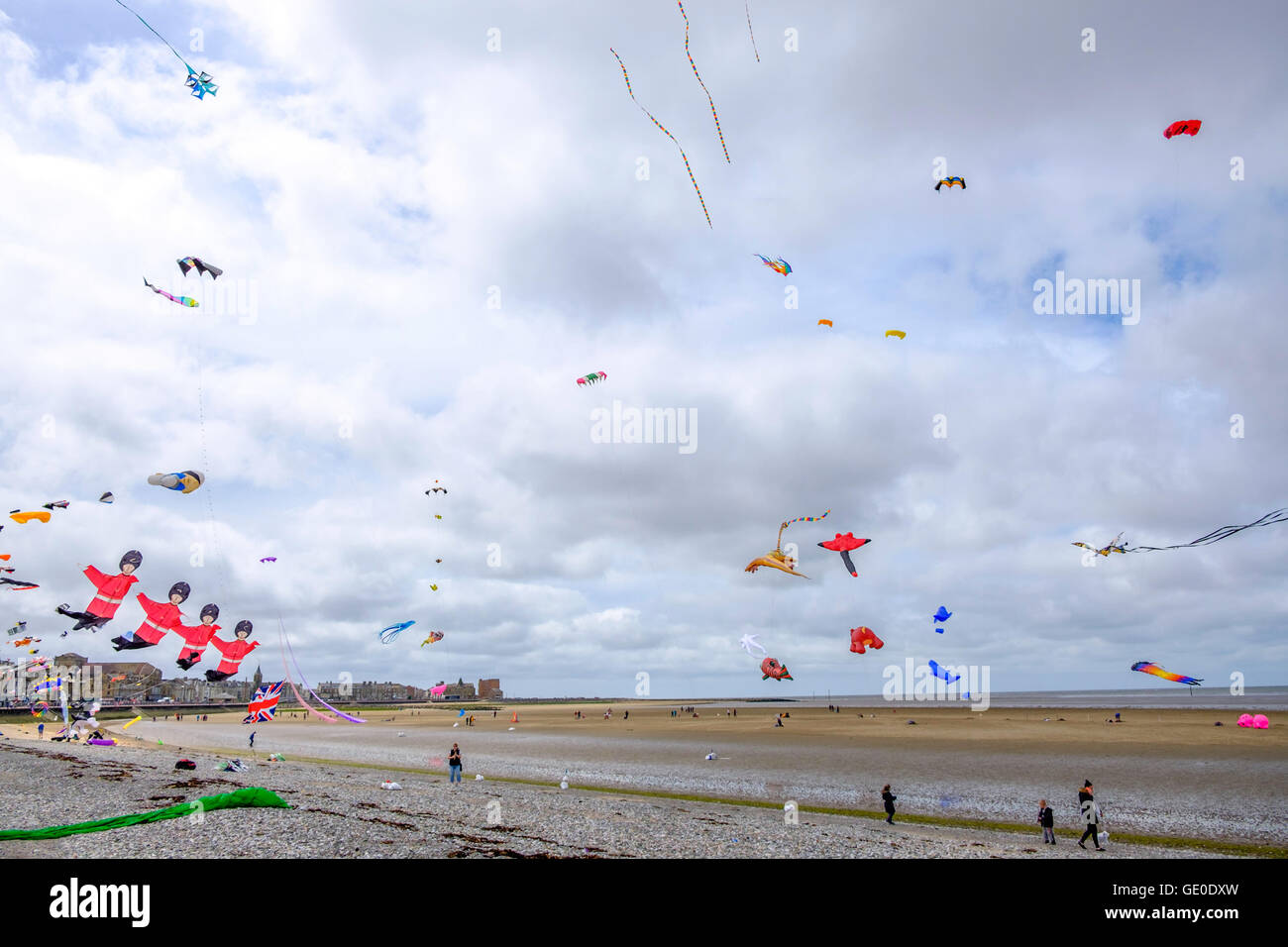 Morecambe Kite Festival Stock Photo Alamy