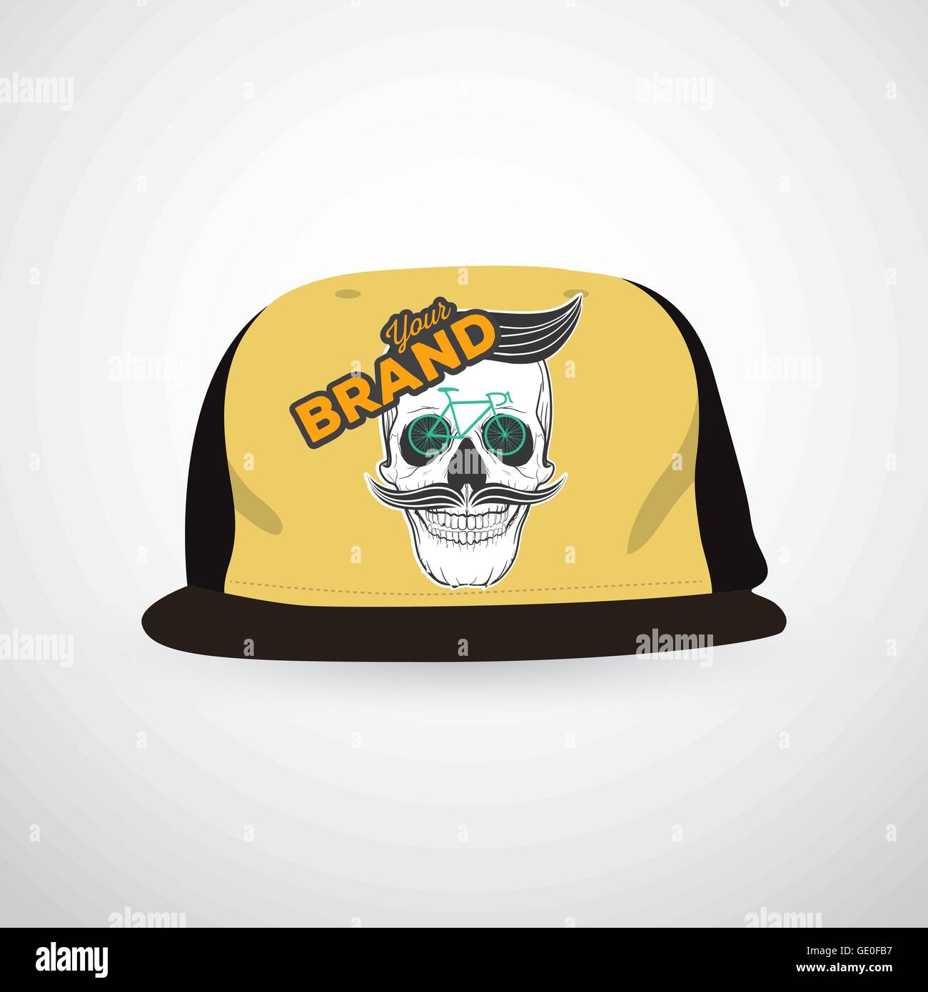 cycling cap design template Stock Vector Image & Art Alamy