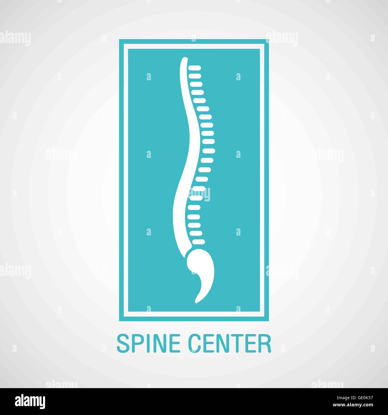 Spine center logo vector hi-res stock photography and images - Alamy, image size:1300x1390