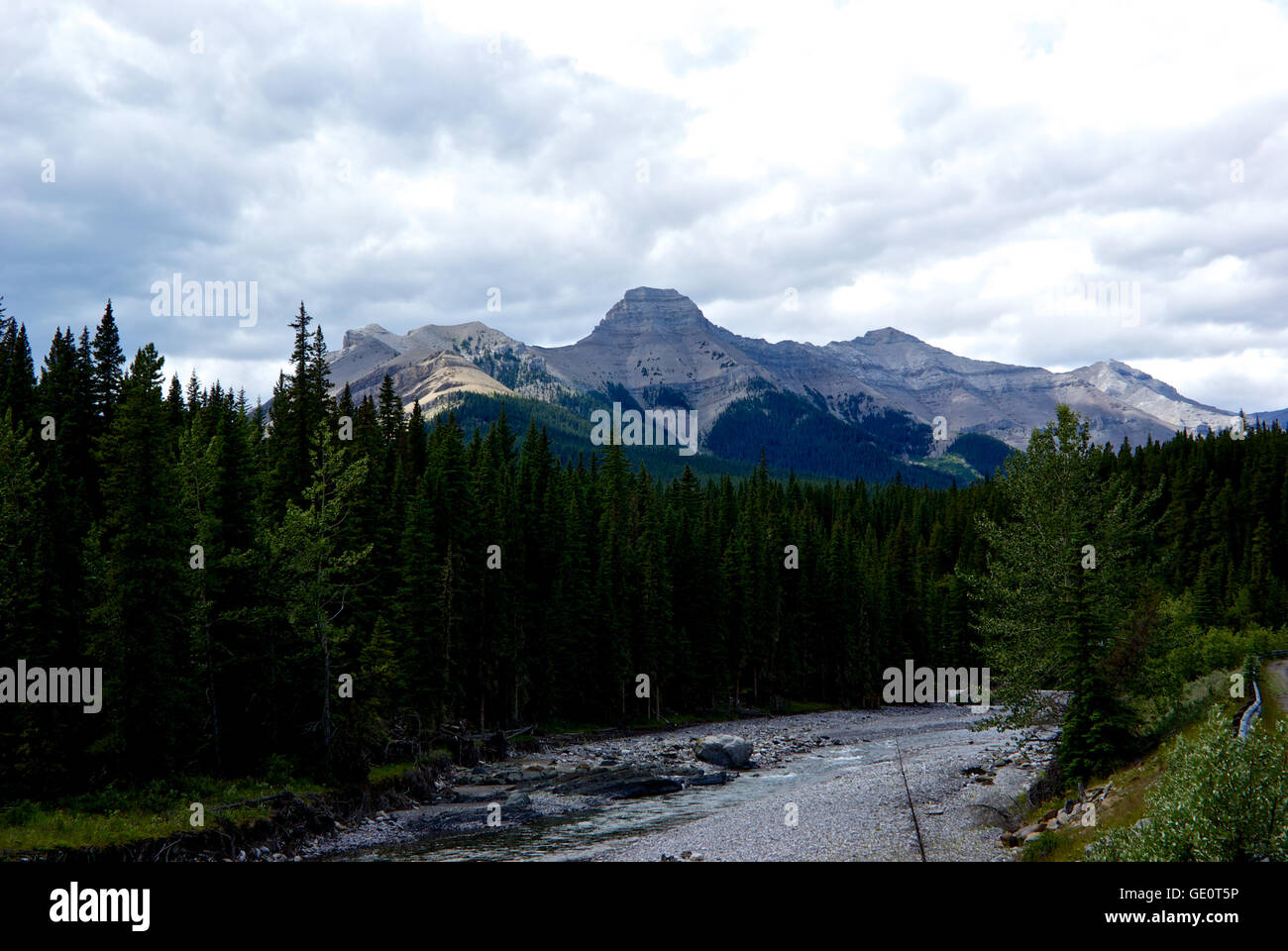 Sheep River Kananaskis Rocky Mountains Alberta Canada Stock Photo