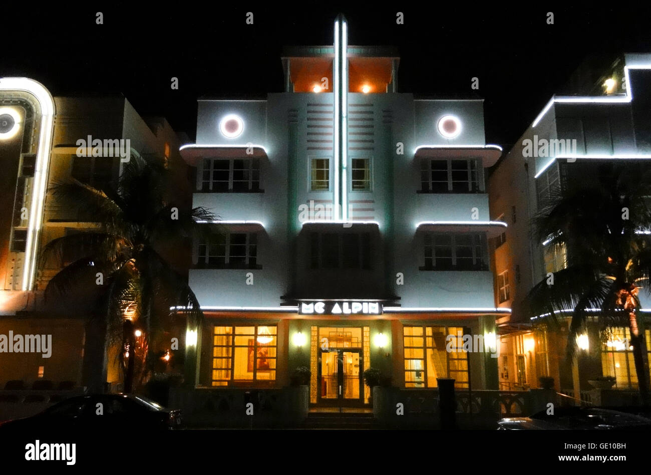 geography / travel, USA, Florida, Miami, Art Deco District, Ocean Drive ...