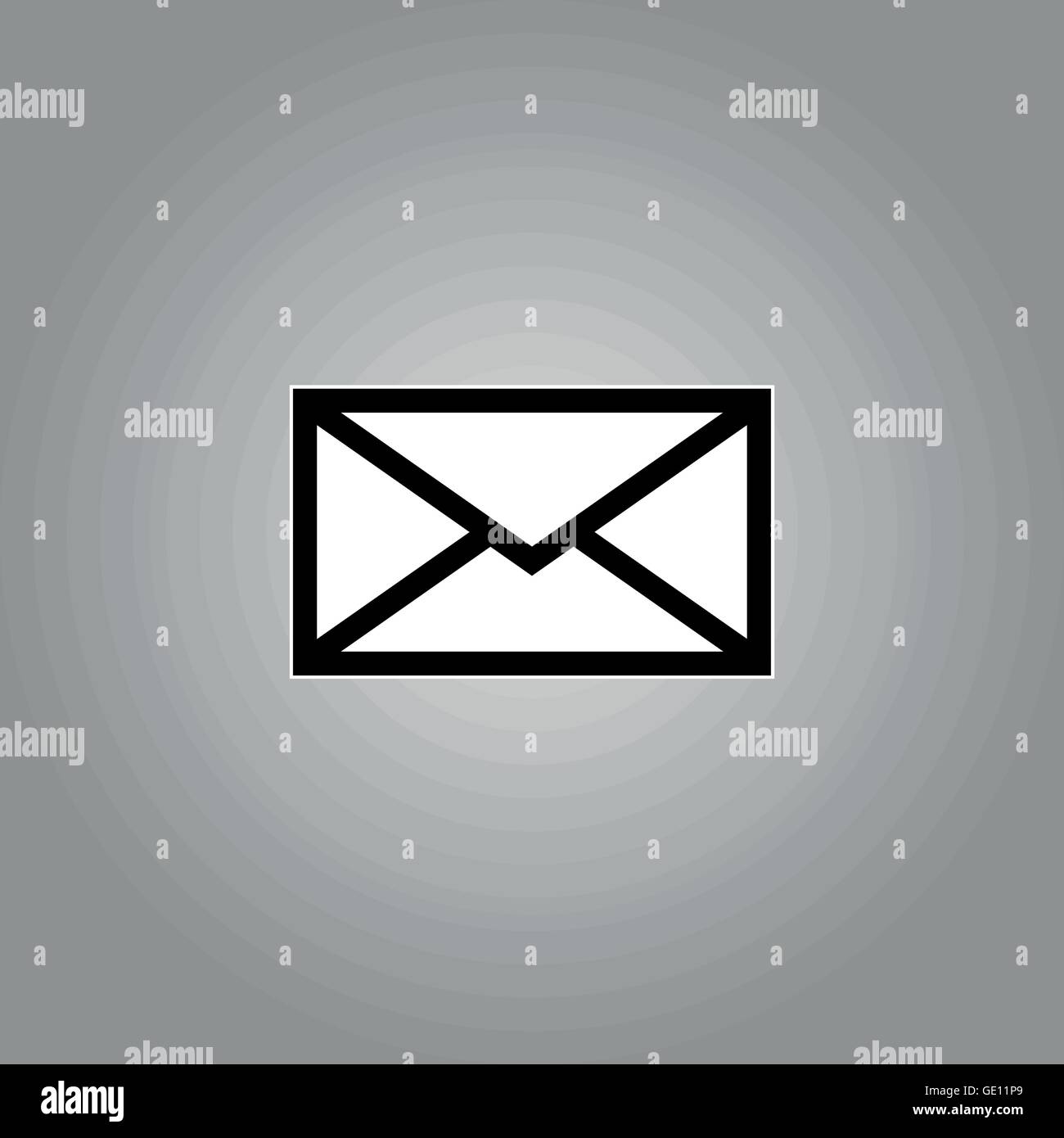 Email symbol letter icon - vector Stock Vector Image & Art - Alamy