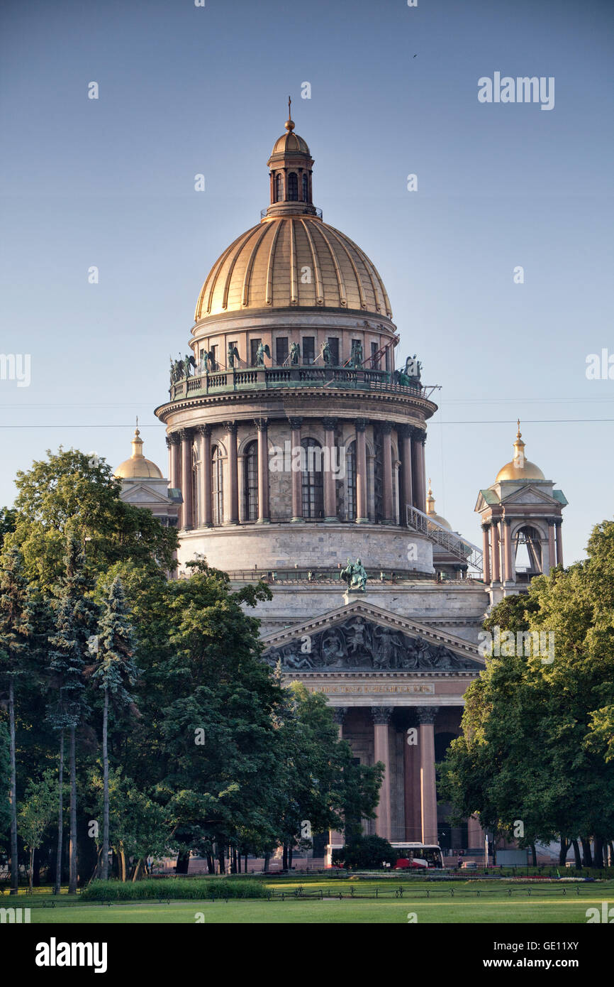 geography / travel, Russia, St Petersburg, St Isaacs cathedral, Additional-Rights-Clearance-Info-Not-Available Stock Photo