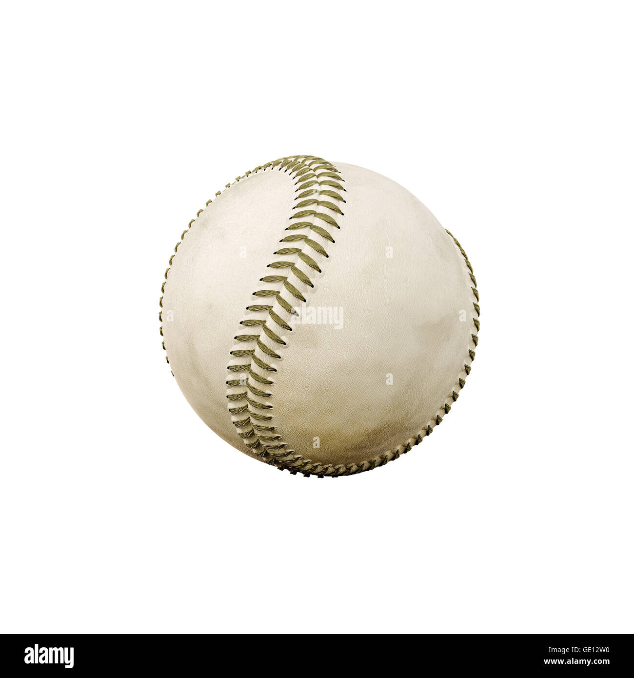 3d illustration of a baseball ball isolated on white background Stock ...