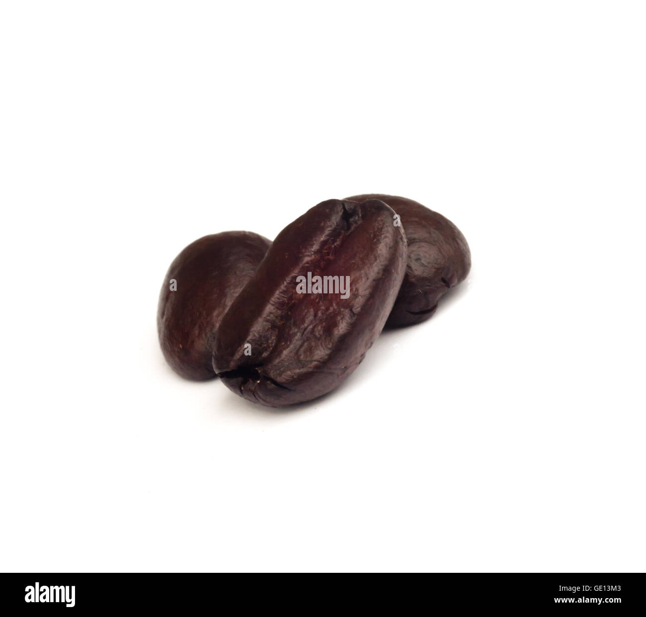 coffee beans Isolated on white background Stock Photo - Alamy