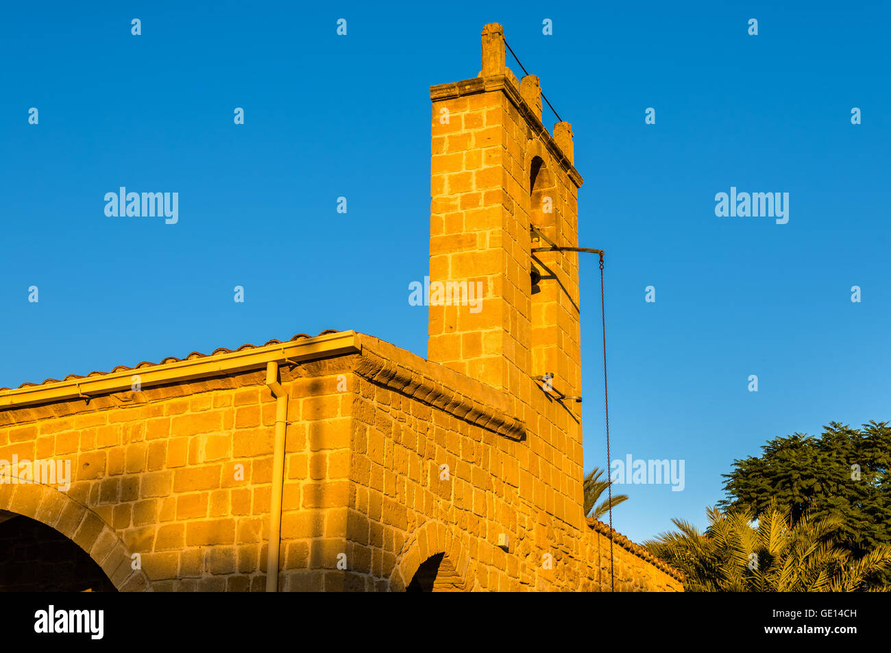 Details of Panagia Chrysaliniotissa Church Nicosia, Cyprus Stock