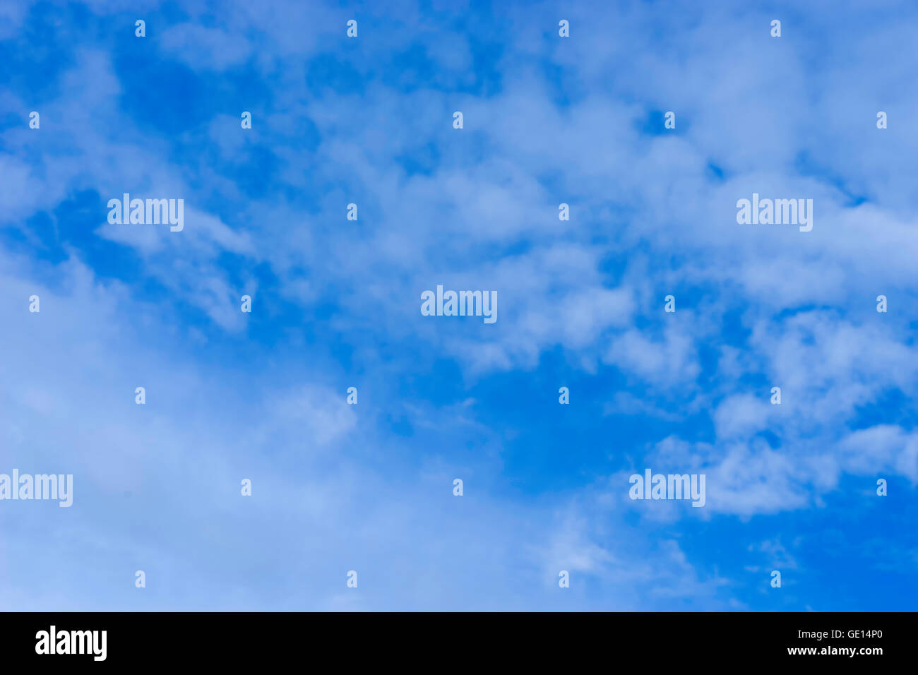 abstract blue sky and cloudy pattern - can use to display or montage on products Stock Photo