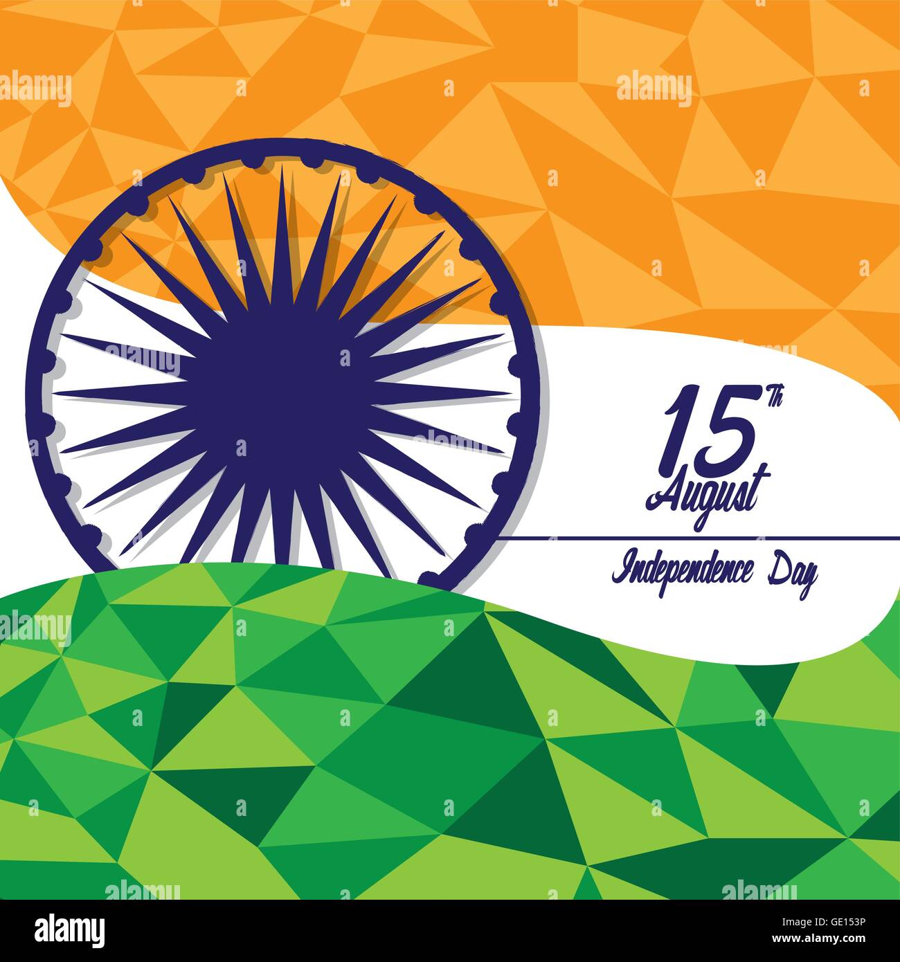Independence day of India, Vector illustration Stock Vector Image & Art ...
