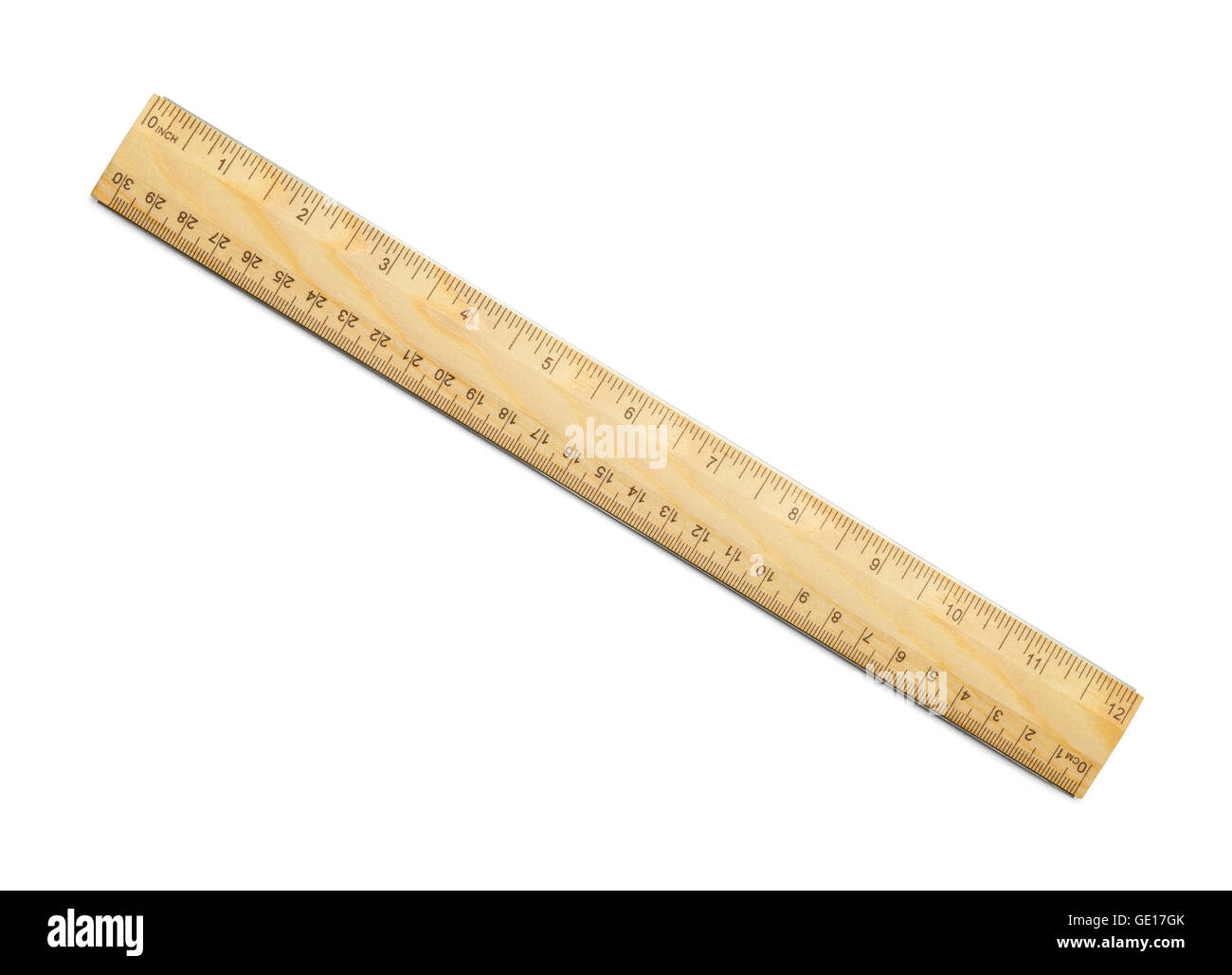 wooden school ruler