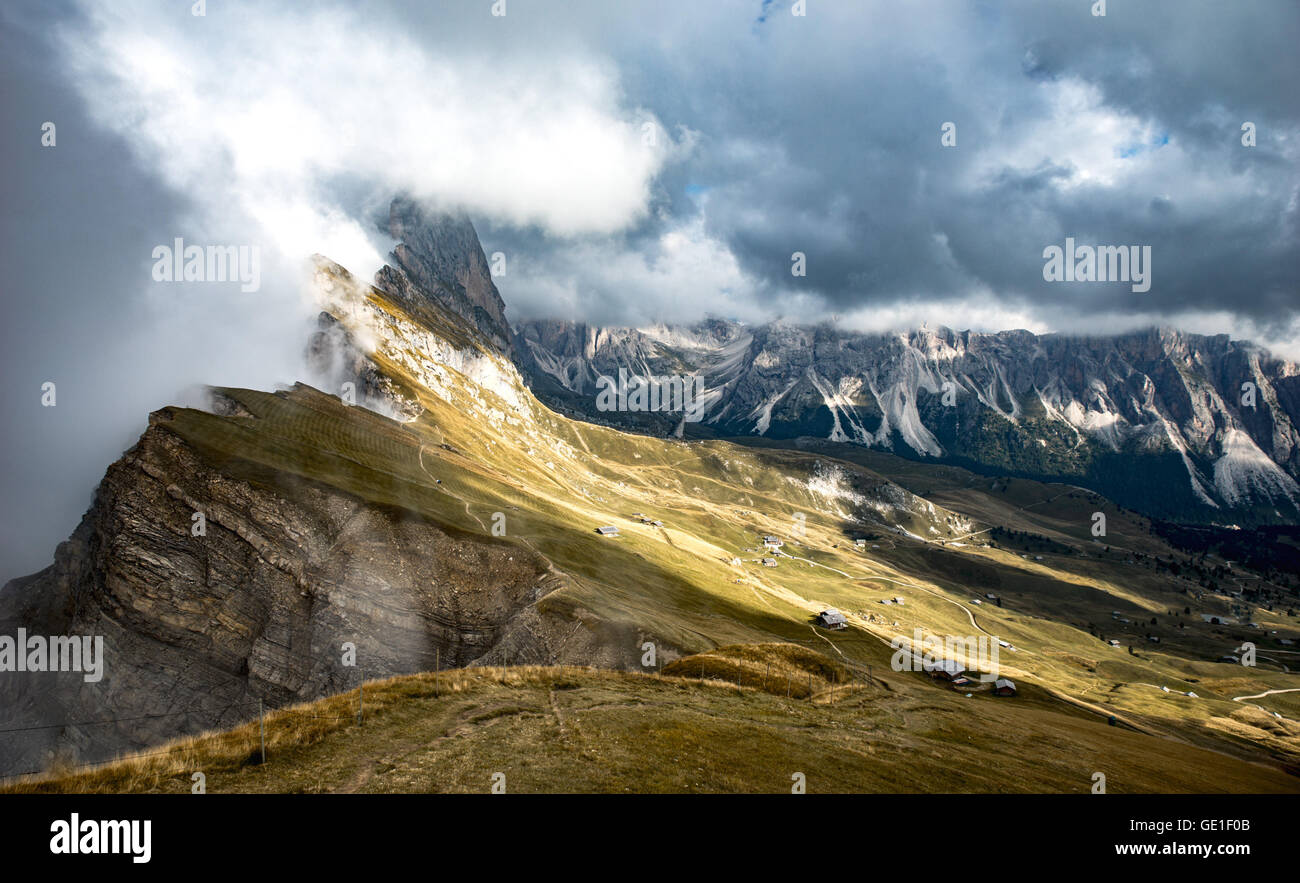 Dolomite Mountains, South Tyrol, Italy Stock Photo