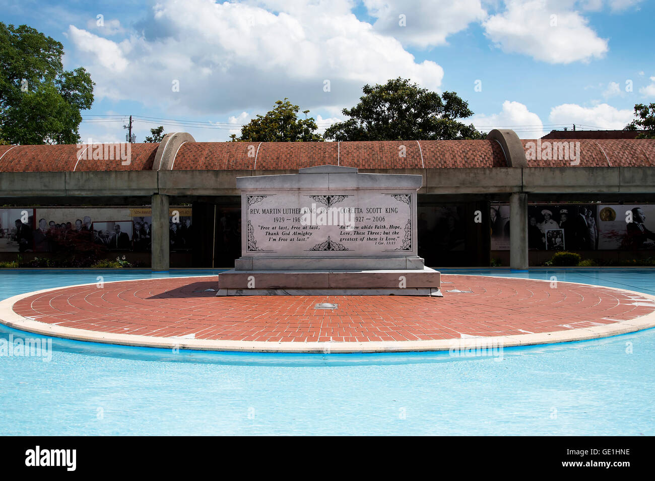 The Memorial Centre to Martin Luther King Jr in Atlanta is the capital of and the most populous city in the state of Georgia Stock Photo