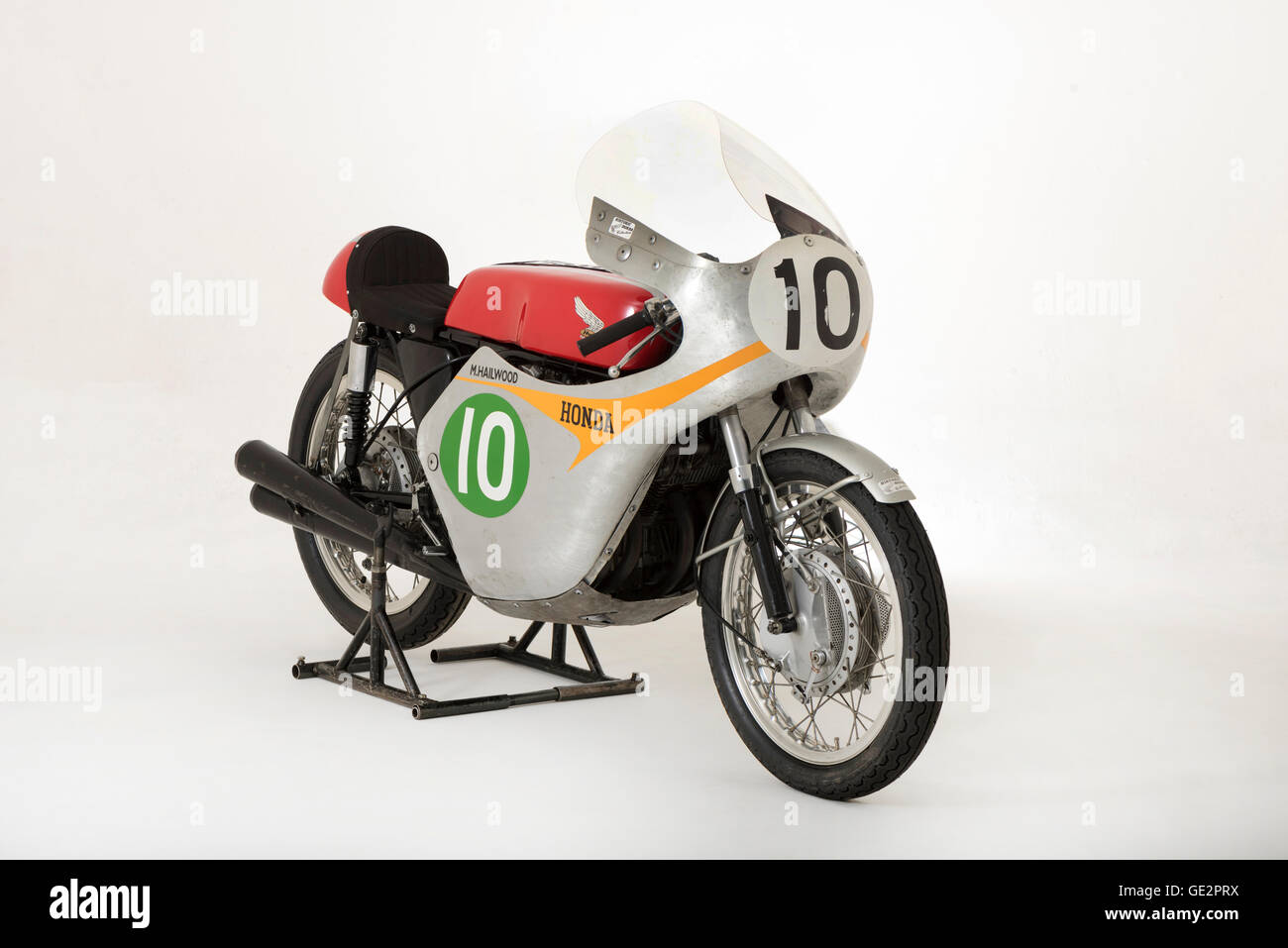 1961 Honda RC162, Mike Hailwood. Stock Photo
