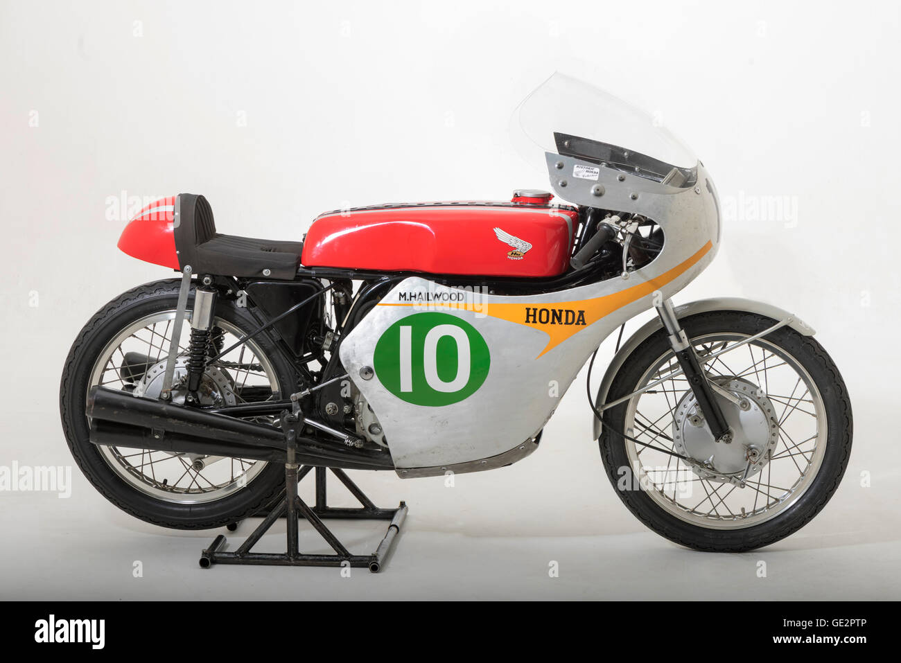 1961 Honda RC162, Mike Hailwood. Stock Photo