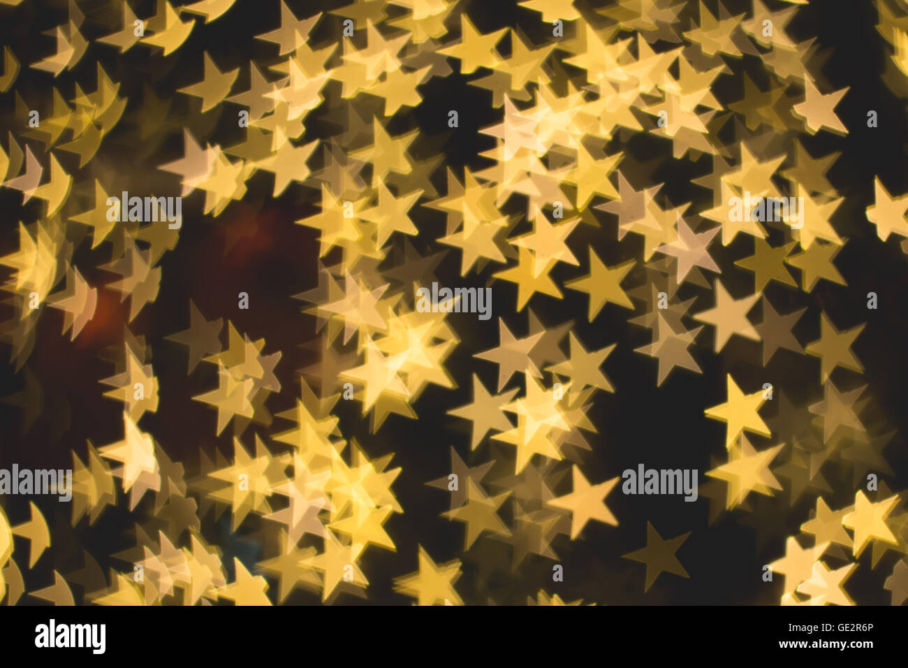 Golden Star Happy New Year Card With Golden Stars 2463713 Vector Art