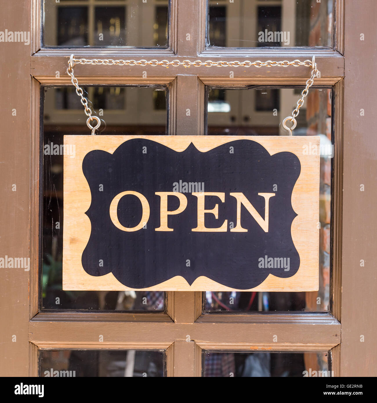 Open sign open store door hires stock photography and images Alamy