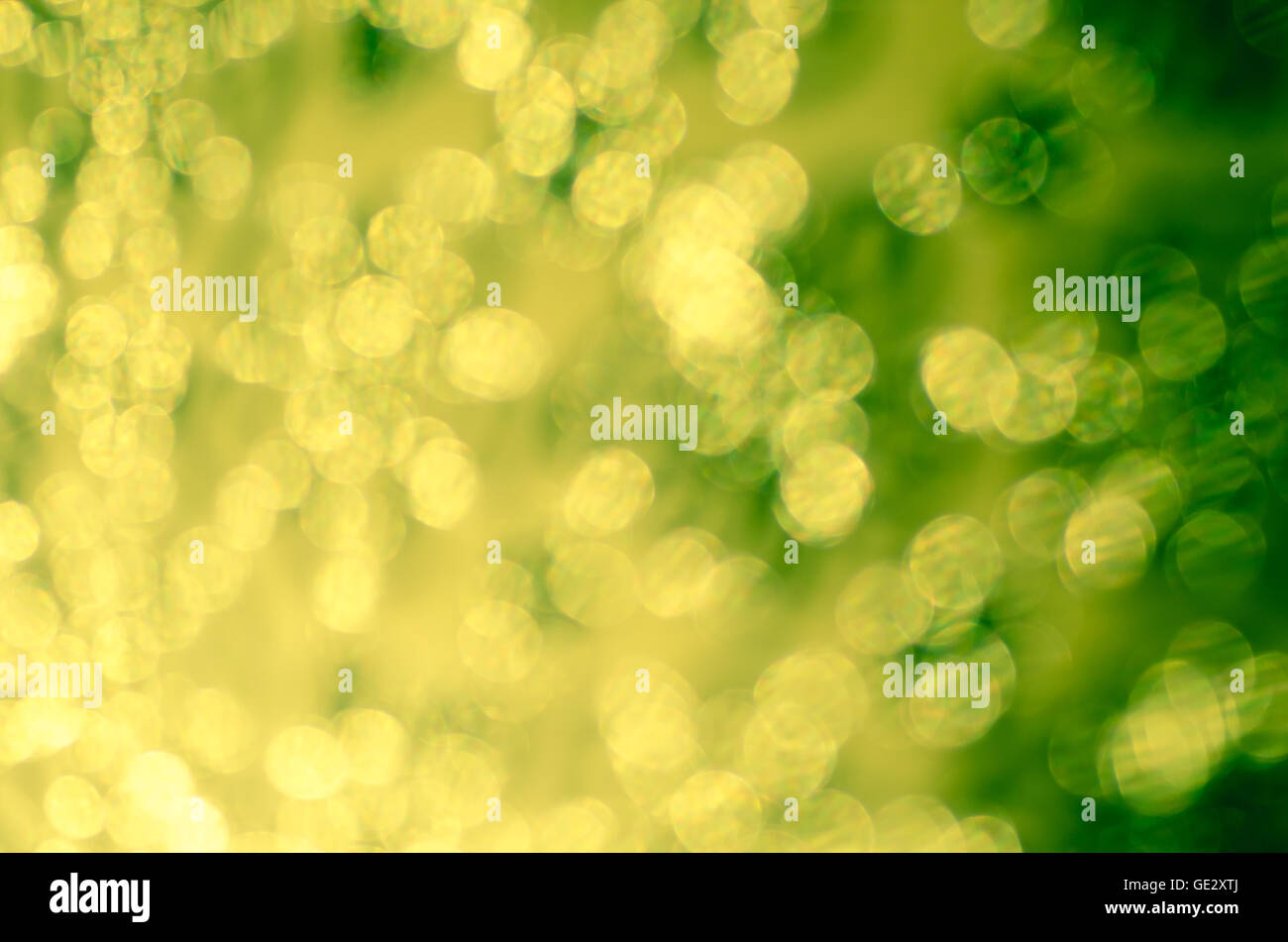 golden abstract holiday bokeh lights background Stock Photo - Alamy