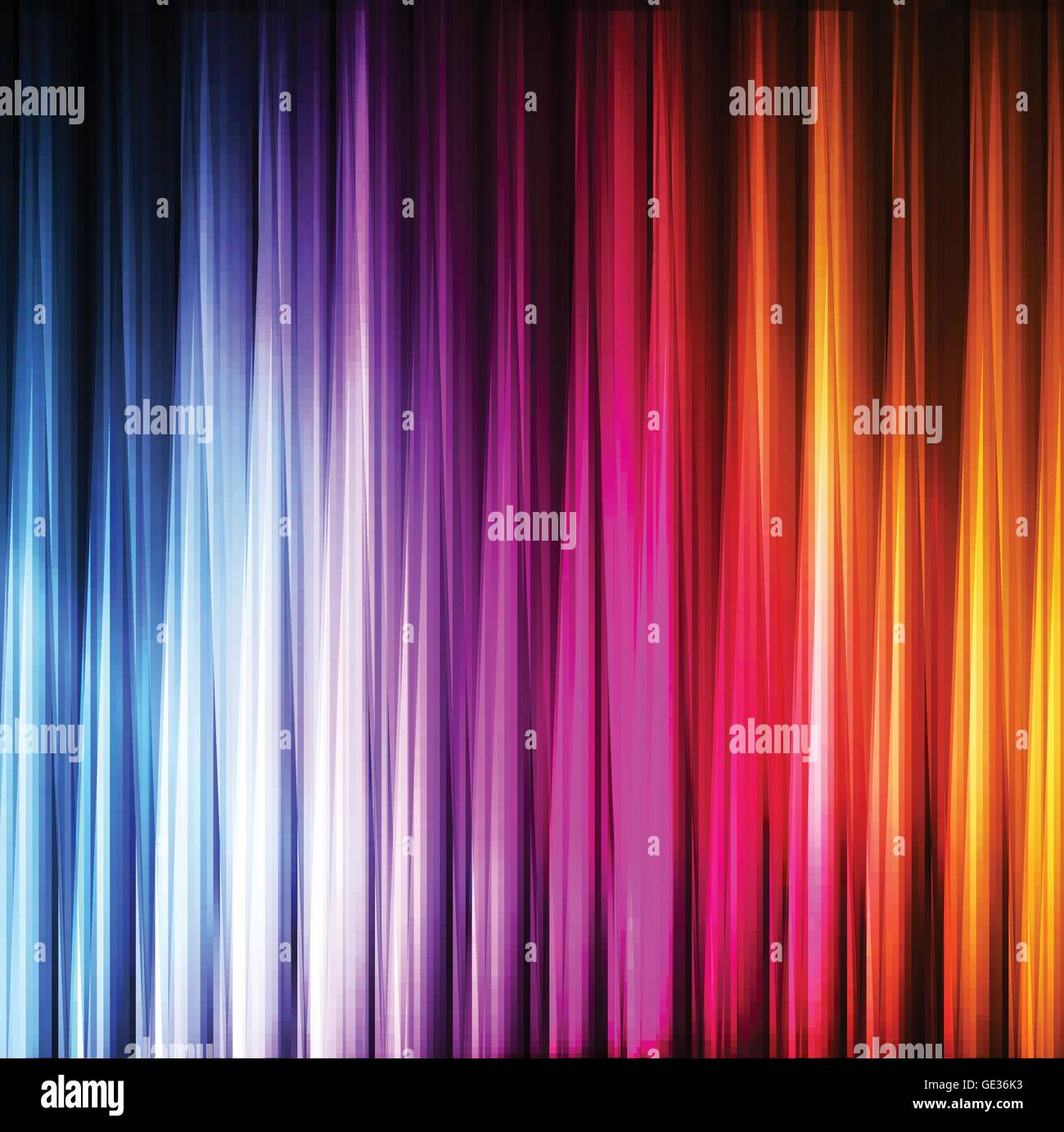 Neon abstract lines design on dark background vector Stock Vector Image ...