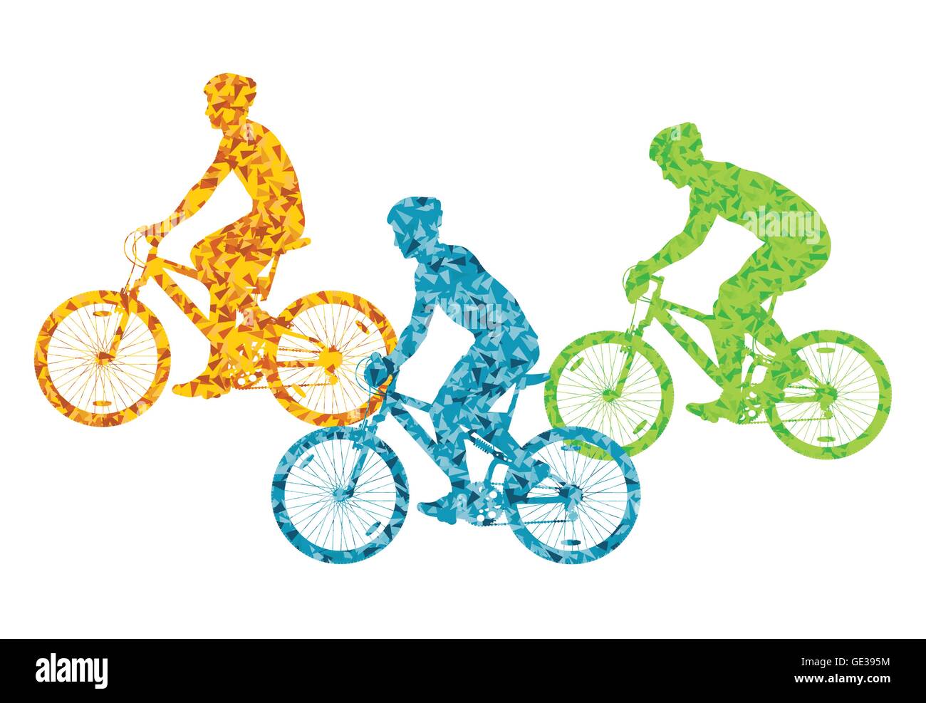 Colorful Sport Road Bike Rider Bicycle Silhouette Background Stock Vector Image Art Alamy Colorful Sport Road Bike Rider Bicycle Silhouette Background Stock Vector Image Art Alamy