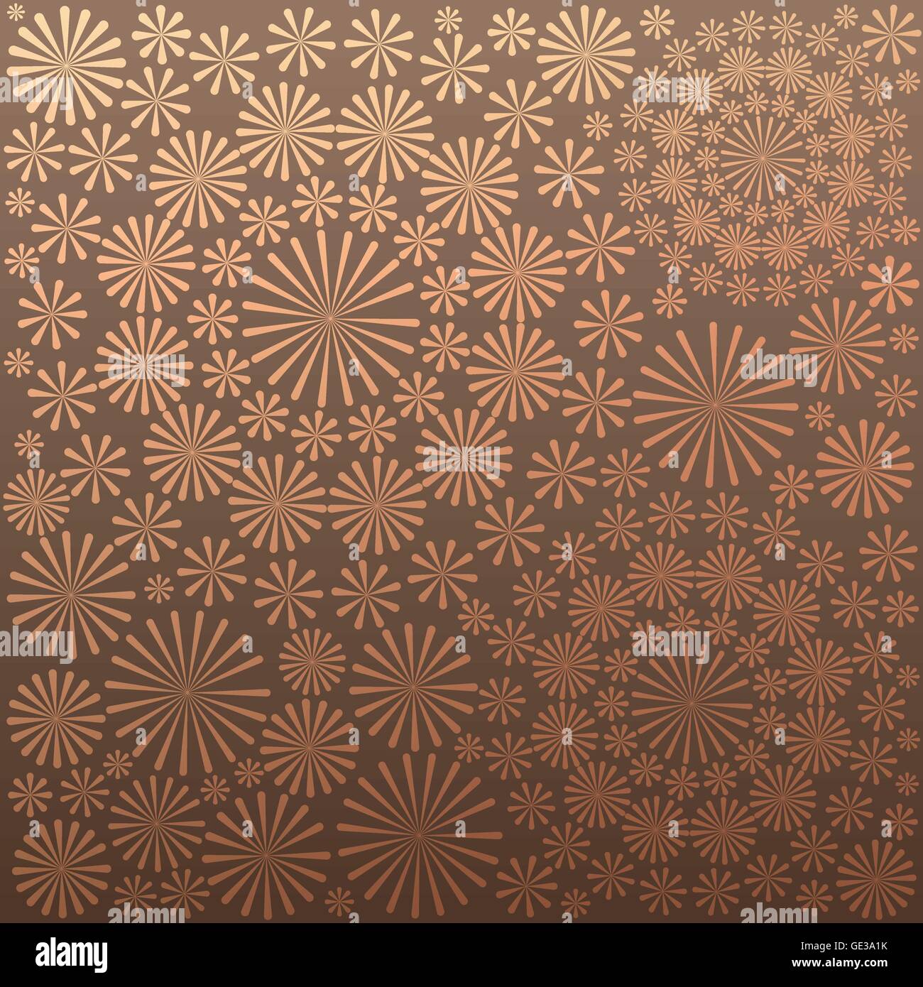 Floral ornament wallpaper vector retro background concept for poster