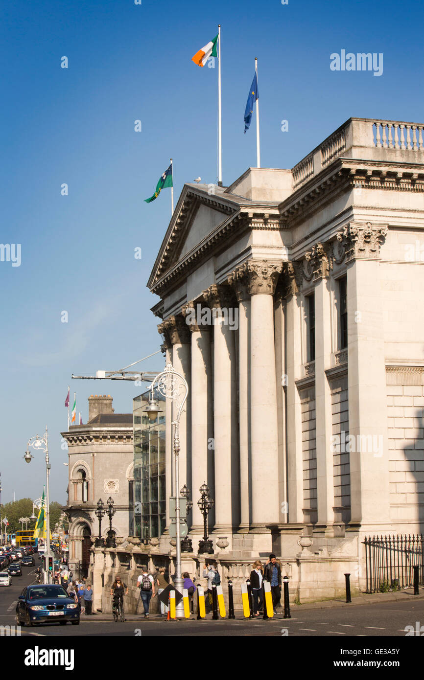 Ireland, Dublin, Dame Street, City Hall Stock Photo