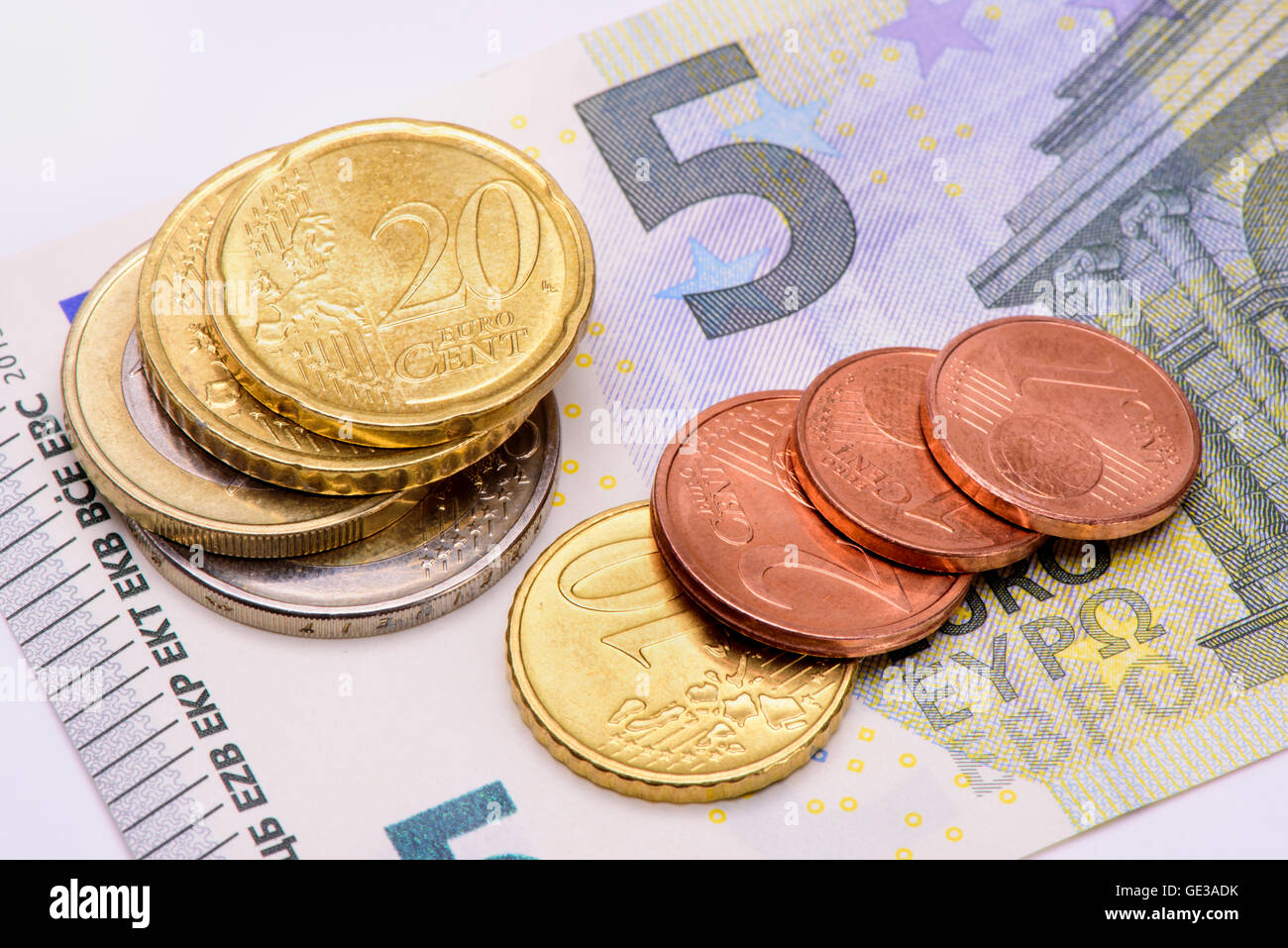 8,84 Euro minimum wage in Germany Stock Photo