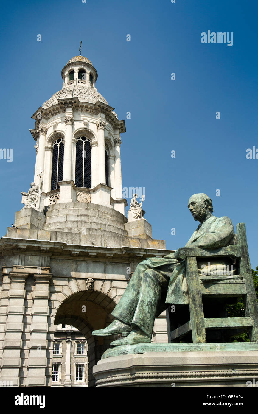 Ireland, Dublin, Trinity College, 1853 Campanile Bell tower & Irish