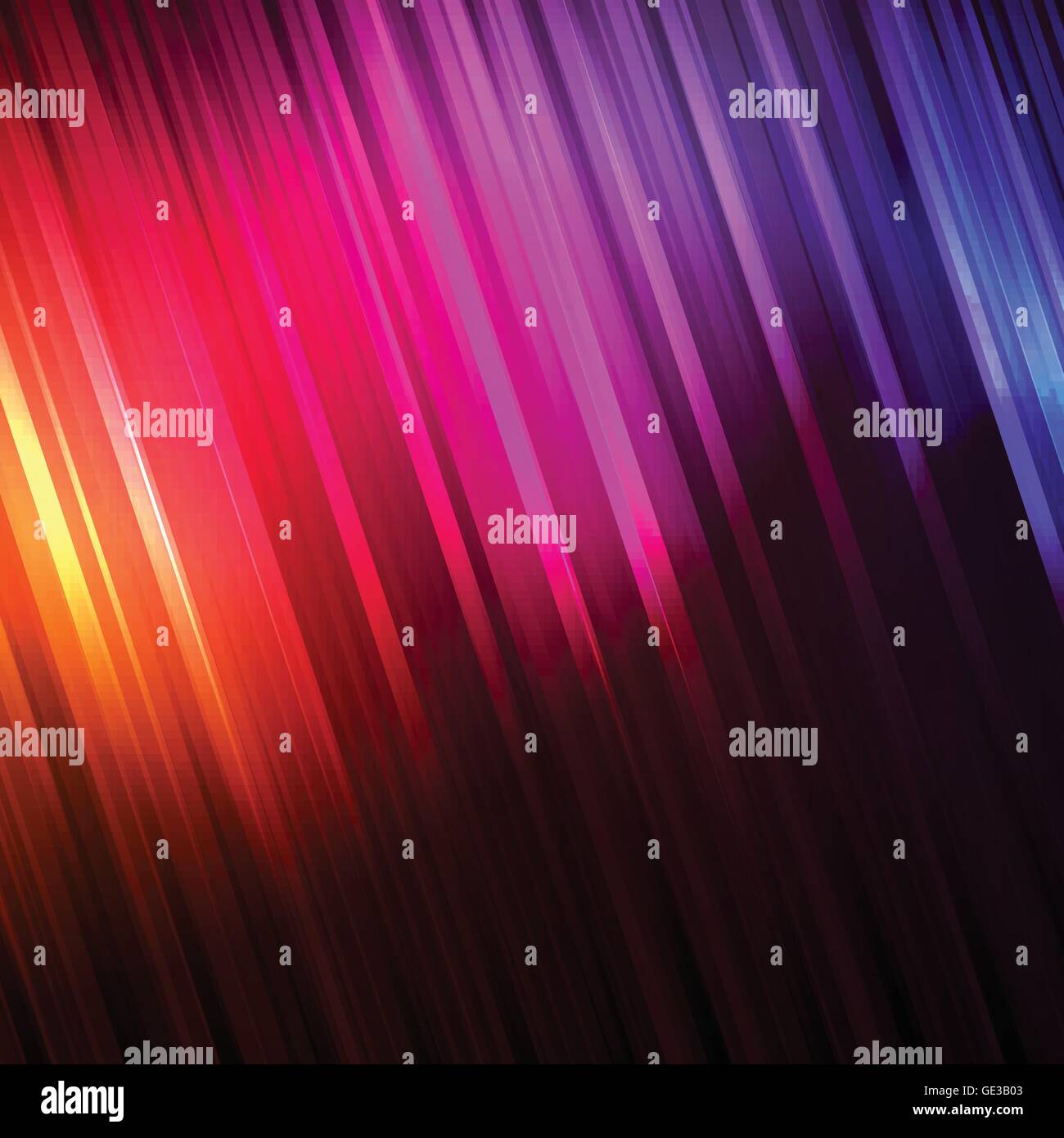 Neon abstract lines design on dark background vector for poster Stock ...