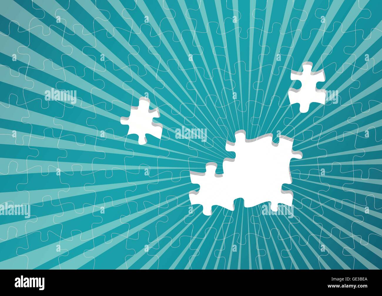 Jigsaw puzzle vector background for poster Stock Vector Image & Art - Alamy