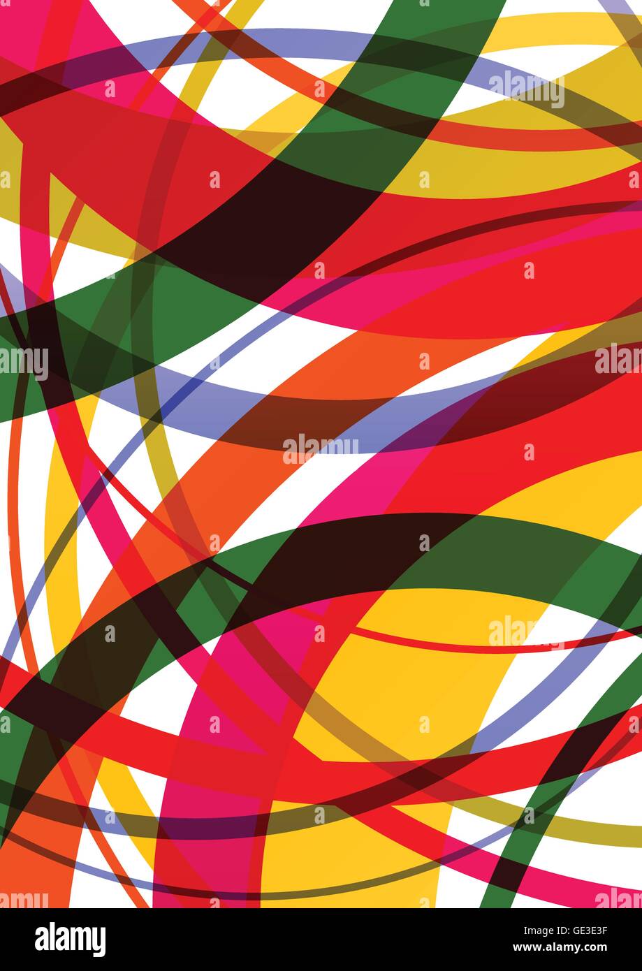 Colorful line background abstract illustration vector Stock Vector ...