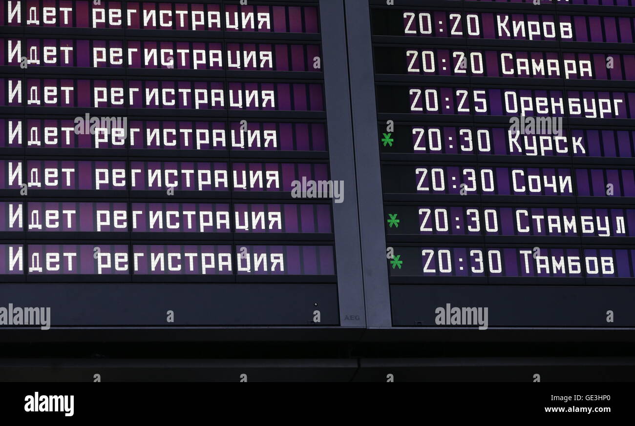 Vnukovo International Airport Russia Stock Photos & Vnukovo