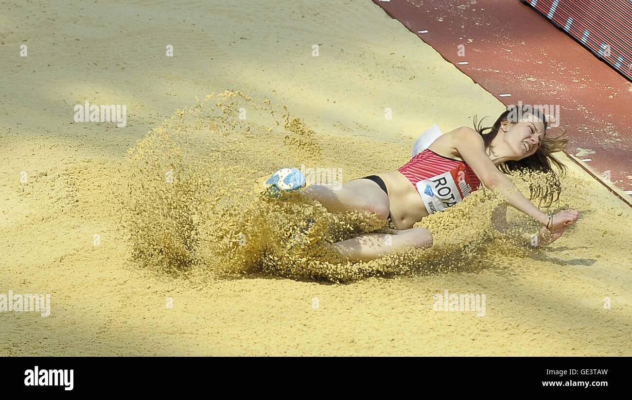 Alina rotaru long jump hi-res stock photography and images - Alamy