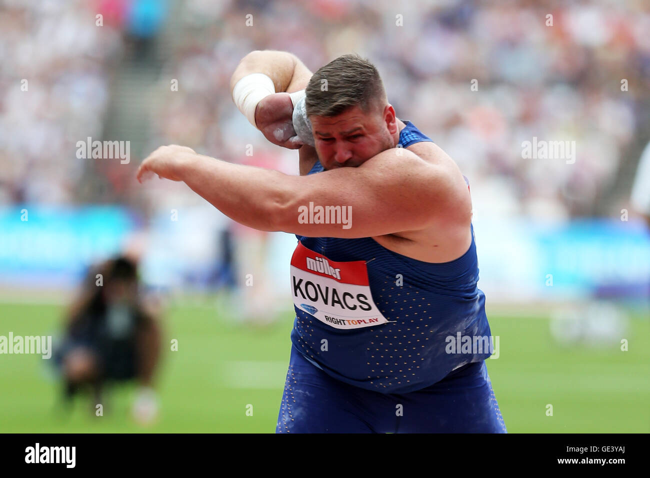 London, UK. 23rd July 2016. IAAF Diamond League Anniversary Games. Joe