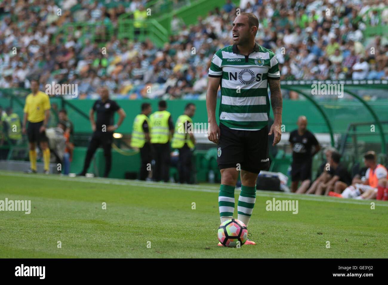 Estádio José Alvalade, Lisbon, Portugal. 23rd July, 2016. Bruno César Credit:  Alexandre Sousa/Alamy Live News Stock Photo