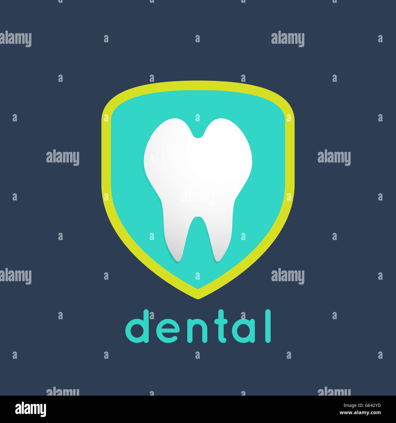 Dental logo vector Stock Vector Image & Art - Alamy