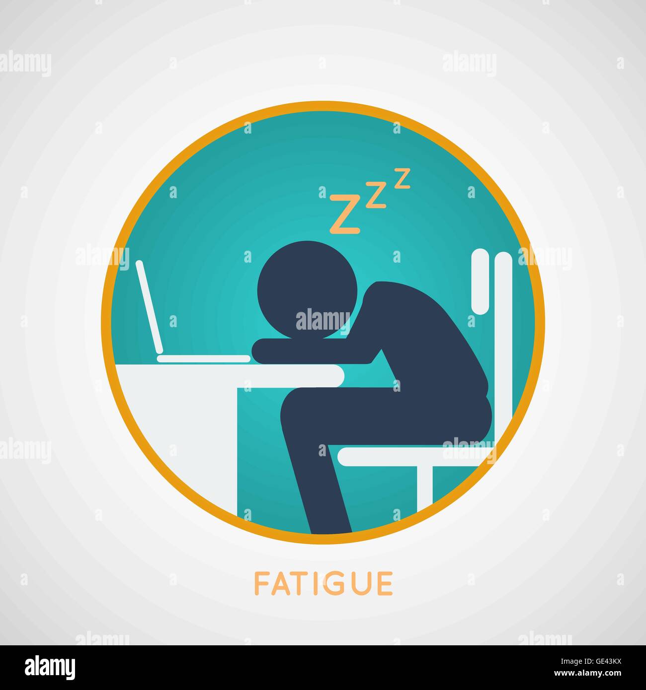 Man fatigue Stock Vector Images - Alamy