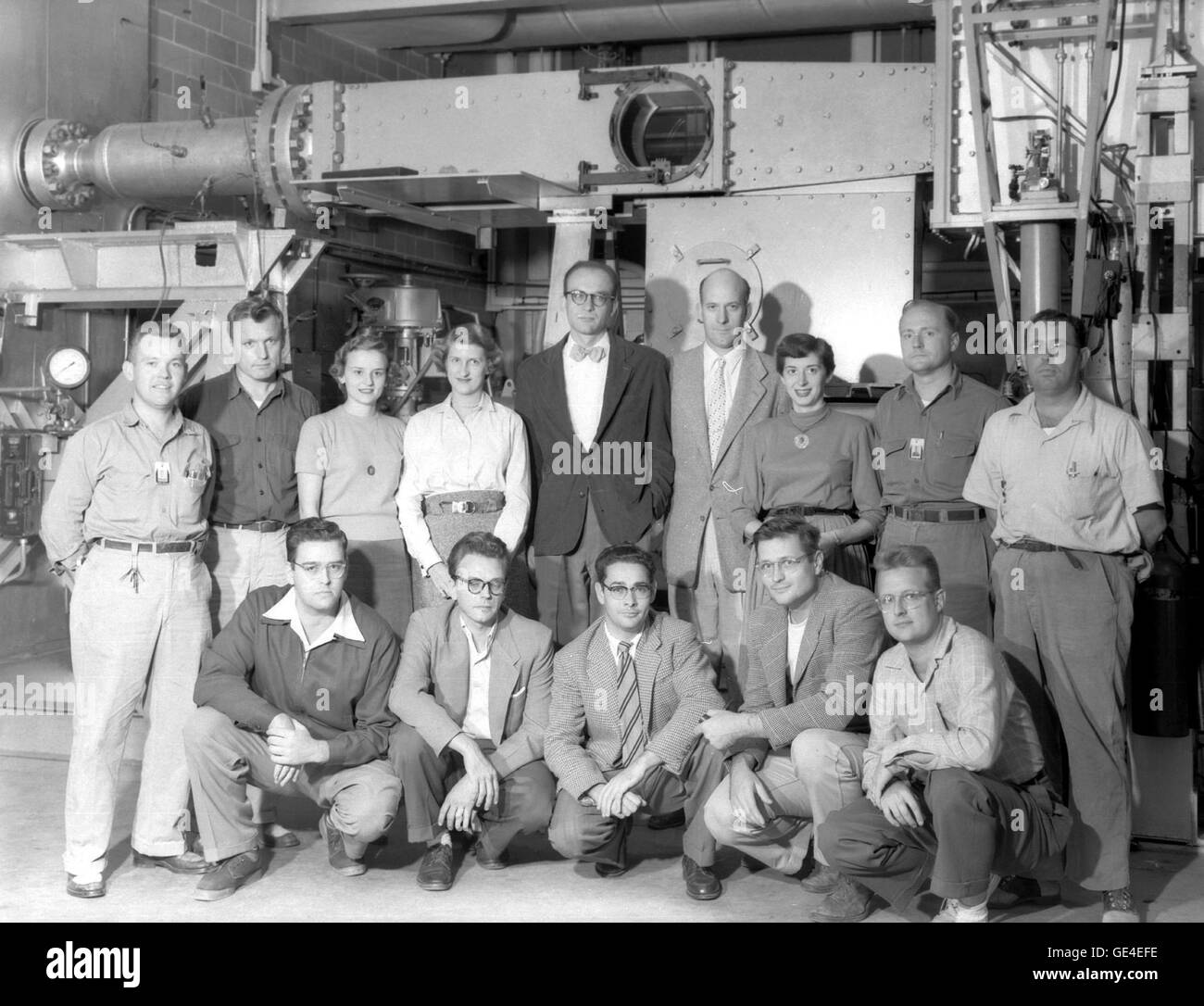 The 11-Inch Hypersonic Tunnel at NASA is designed for testing models at ...
