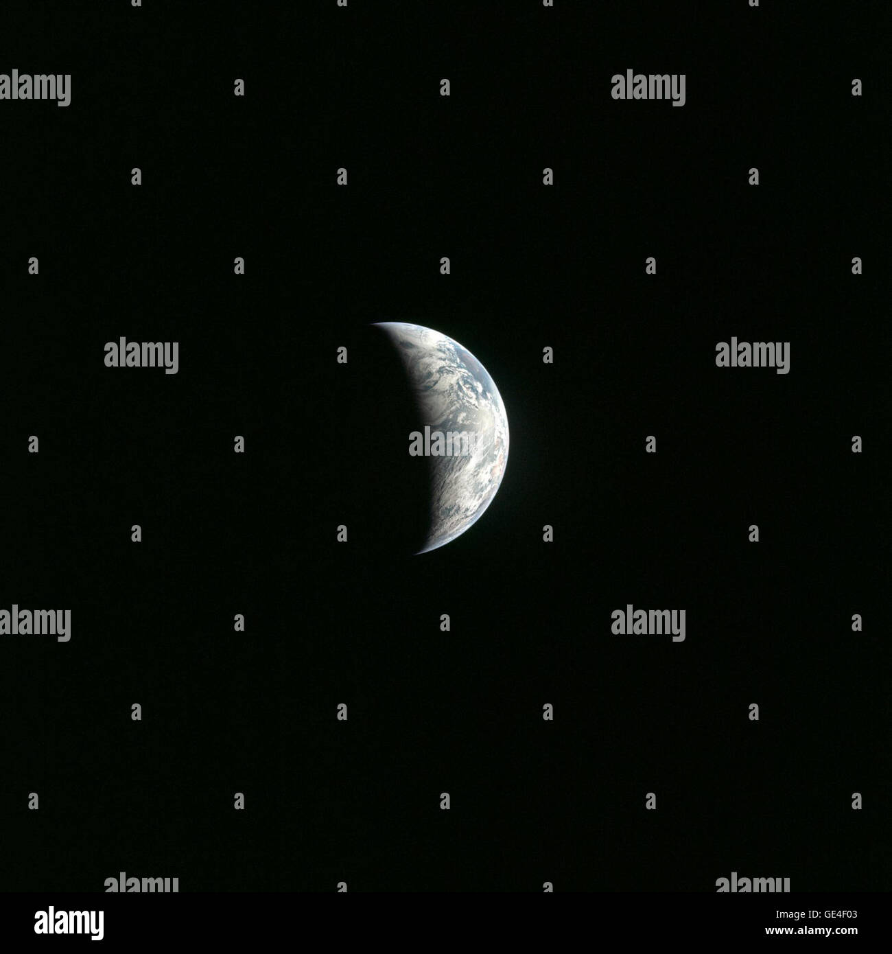Apollo 11 Mission Image - View of Earth 5052125231 o Stock Photo