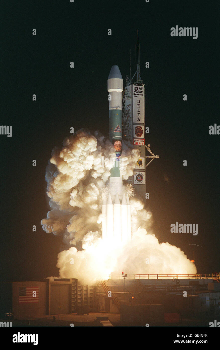 The Mars Explorer Rover-B is launched to study the Martian surface. The ...