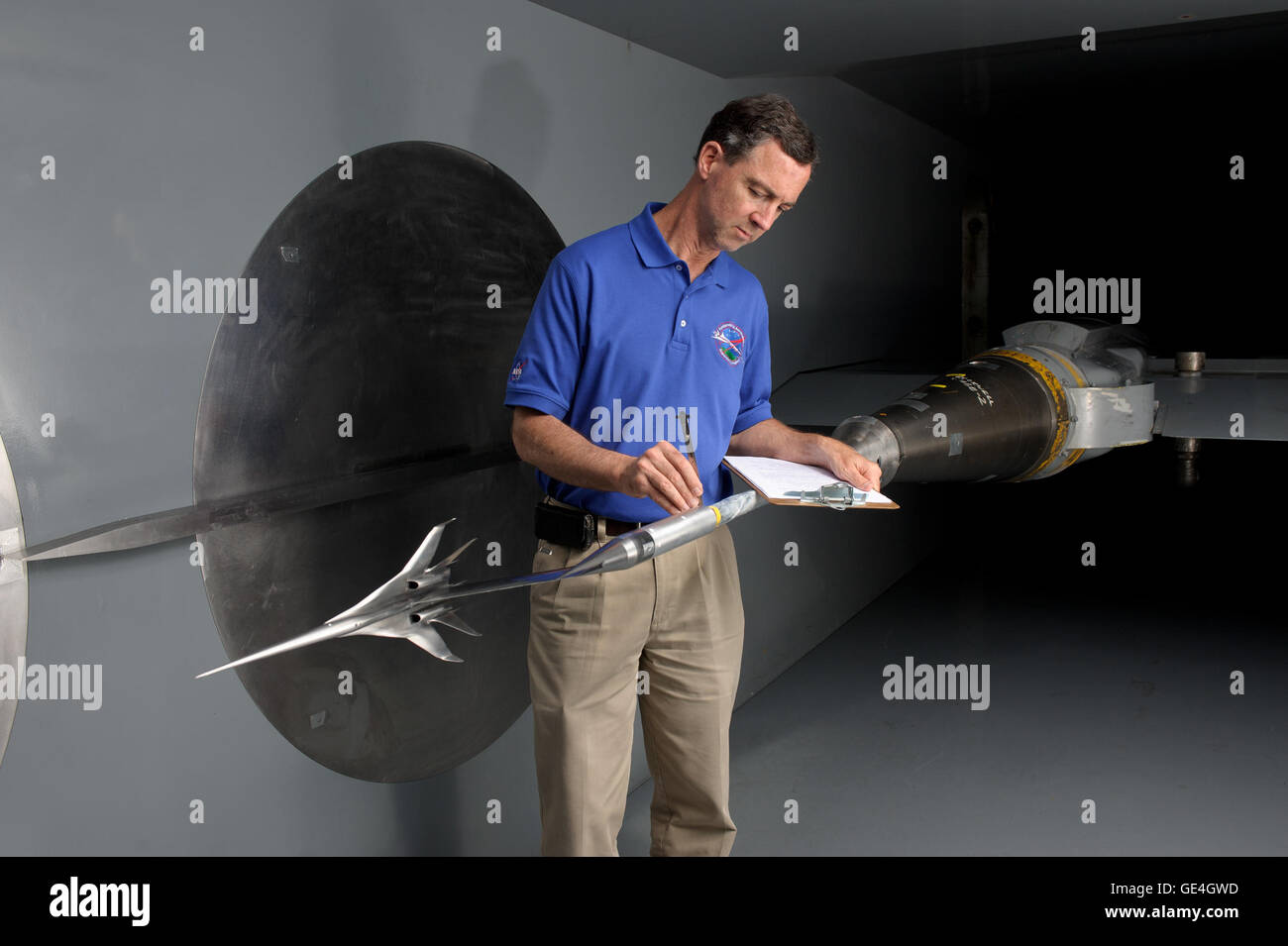 Inside NASA Ames' 9- by 7-Foot Supersonic Wind Tunnel, researcher Don ...